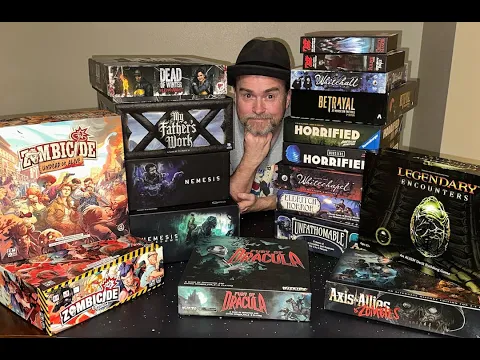 TDG: Cody's Top Ten Horror Themed Games (October 2023)