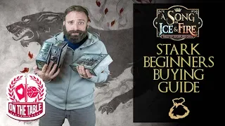 Buying your first House Stark unit expansion in A Song of Ice and Fire the Miniatures Game