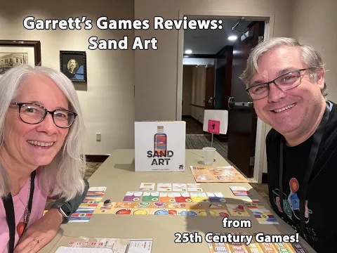 Garrett's Games Reviews Sand Art from 25th Century Games