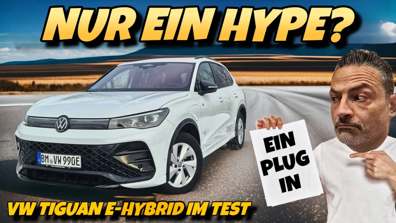E Auto Alternative? VW Tiguan e Hybrid 2025 Plug-in Reichweite Ladezeit uvm. #hybrid