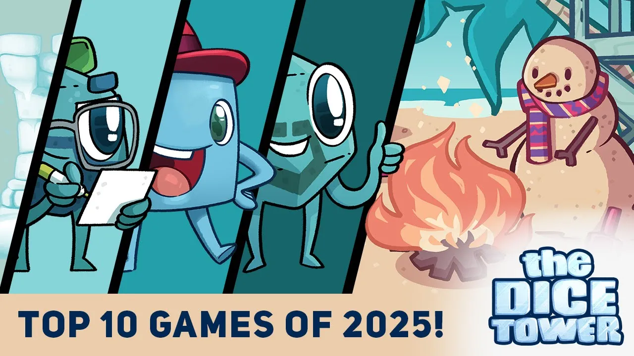 Top 10 Board Games of 2025 with Tom, Mike, Zee & YOU