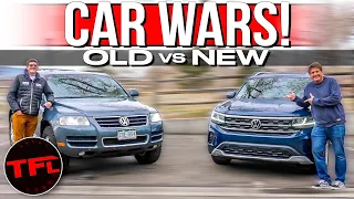Is The New Volkswagen Atlas A WORTHY Successor To Our Old Touareg? | Car Wars