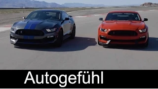 All-New Shelby GT350 & GT350R Sound racetrack Exterior top Ford Mustang sports versions