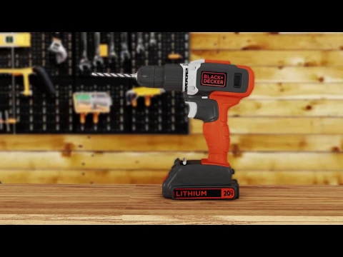 Parafusadeira Furadeira Impacto 20V BCD704C1-BR Black Decker