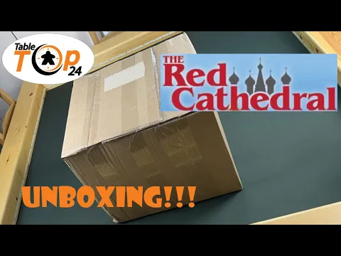 The Red Cathedral Unboxing - Tabletop24