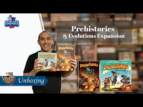 Prehistories & Evolution Expansion Unboxing