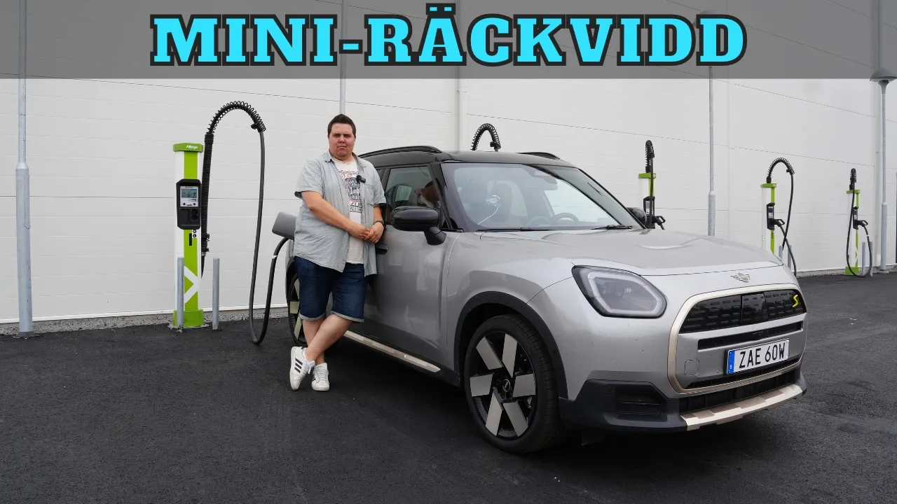 Mini Countryman SE ALL4 - Verklig räckvidd och laddtest | Elbilsmagasinet