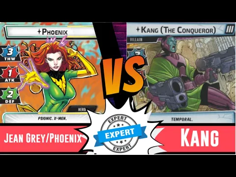 Marvel Champions | Jean Grey | Vs Expert Kang | True Solo | Justice | Marvel Snap | Phoenix