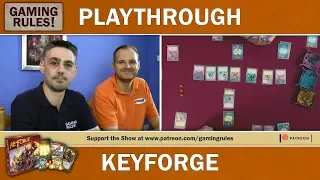 KeyForge - Gaming Rules! Teach & Playthrough