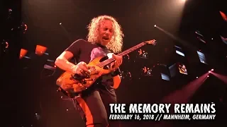 Metallica: The Memory Remains (Mannheim, Germany - February 16, 2018)