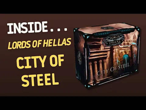 LORDS OF HELLAS City of Steel Board Game | Inside #90