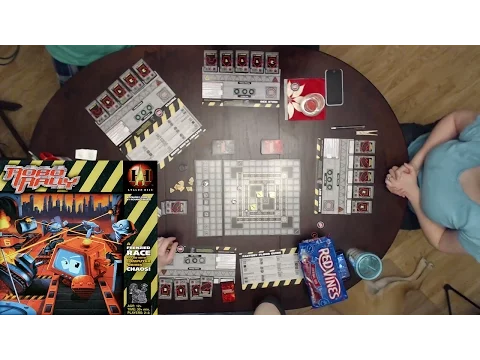 Robo Rally playthrough 7/3/16 (1/5) - Basket Family Board Gaming