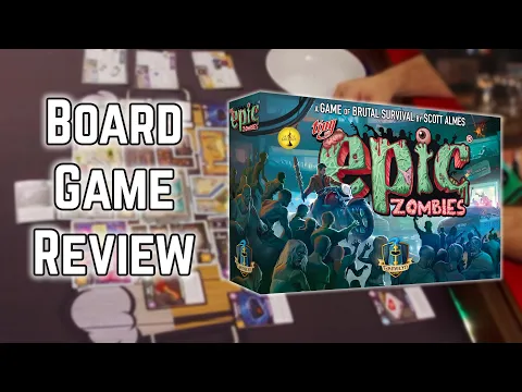 Board Game Review - Tiny Epic Zombies - First Play Thoughts