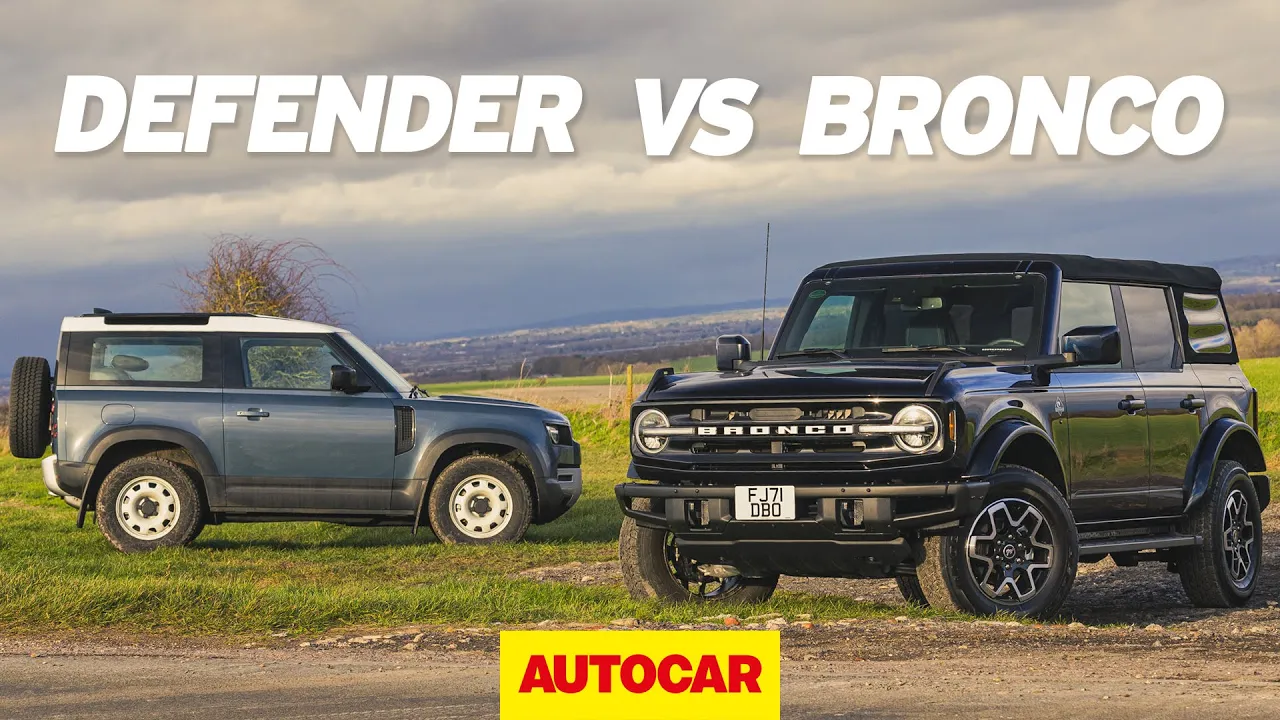 New Ford Bronco vs Land Rover Defender | Review | Autocar