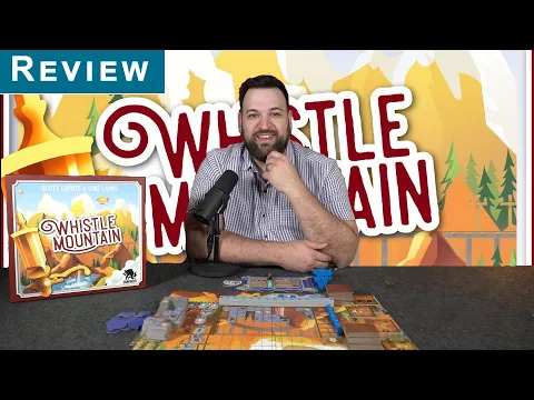 WHISTLE MOUNTAIN Review! My Thoughts on this worker placement board game