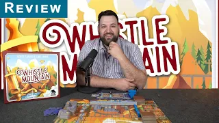 WHISTLE MOUNTAIN Review! My Thoughts on this worker placement board game