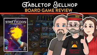 Star Tycoon Review, A sci-fi tableau builder about capitalism in space, A top 10 economic board game