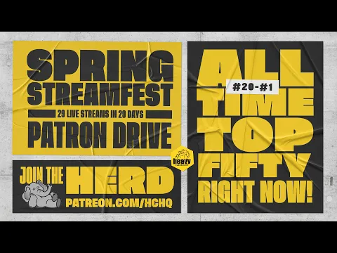 Top 50 of All-Time, of Right Now - #20 thru #1 by Heavy Cardboard