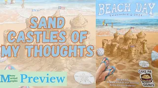 Beach Day Preview - Sand Castles of My Thoughts