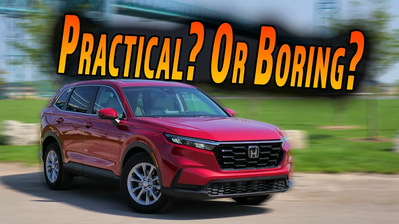 Honda's Not Breaking Any New Ground, And That's OK | 2023 Honda CR V Review