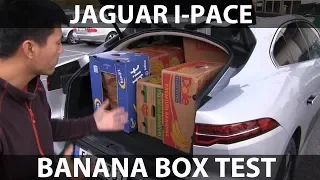 I-Pace banana box test