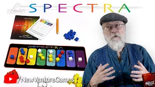 Place cubes on the mat—but where and how many? That's the key in the game of Spectra!