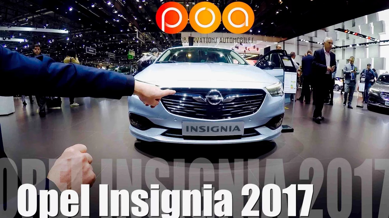 Nouvelle Opel Insignia 2017 - Salon de Genève 2017 15/19