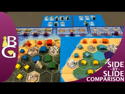 Hellas – Side-by-Side Board Game Comparison