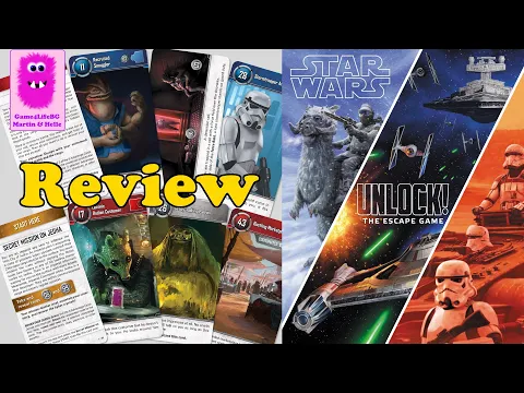 Unlock! Star Wars Escape Game, Review - by first time and an expirenced Unlock player #unlock