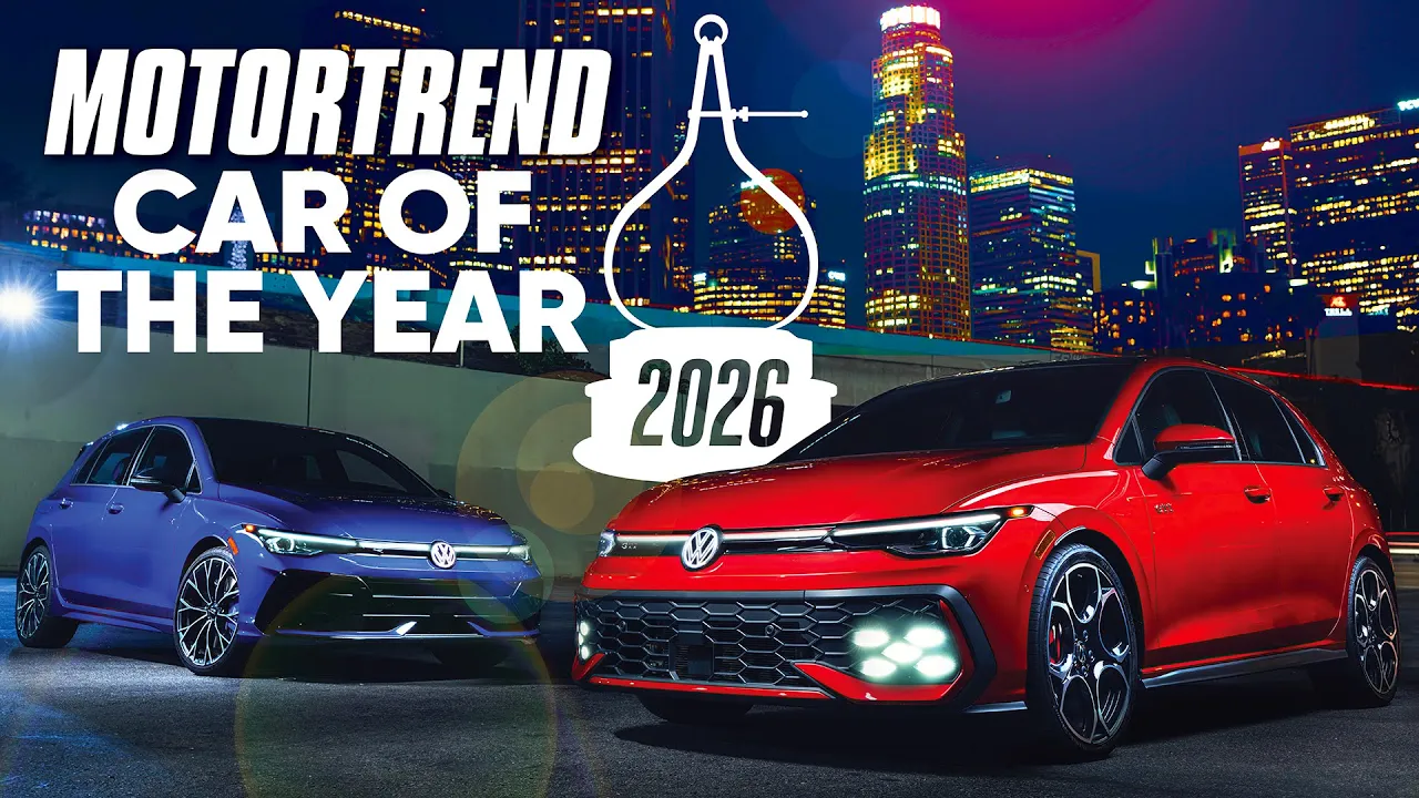 The Volkswagen GTI /Golf R is the 2026 MOTORTREND CAR OF THE YEAR