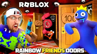 Don&#39;t Mix ROBLOX Rainbow Friends 🌈 with DOORS 🚪 (FGTeeV Mashup)