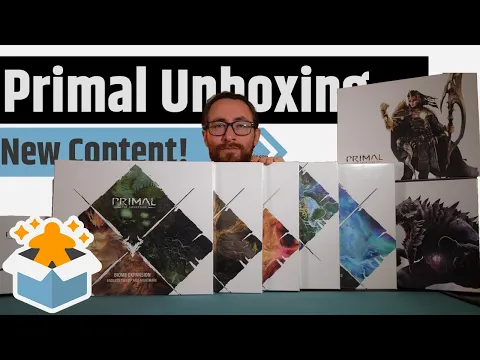 Primal: The Awakening New Content Unboxing! New Characters, Maps & More!!
