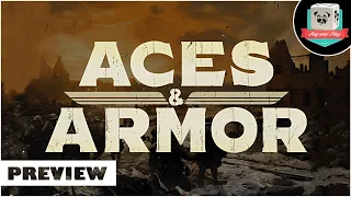 🎲 SOLO - Aces and Armor (PKB Games - prototype) : La guerre mondiale dans le monde.