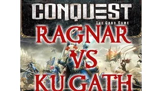 Warhammer 40K: Conquest the Card Game (Ragnar vs. Ku'gath)