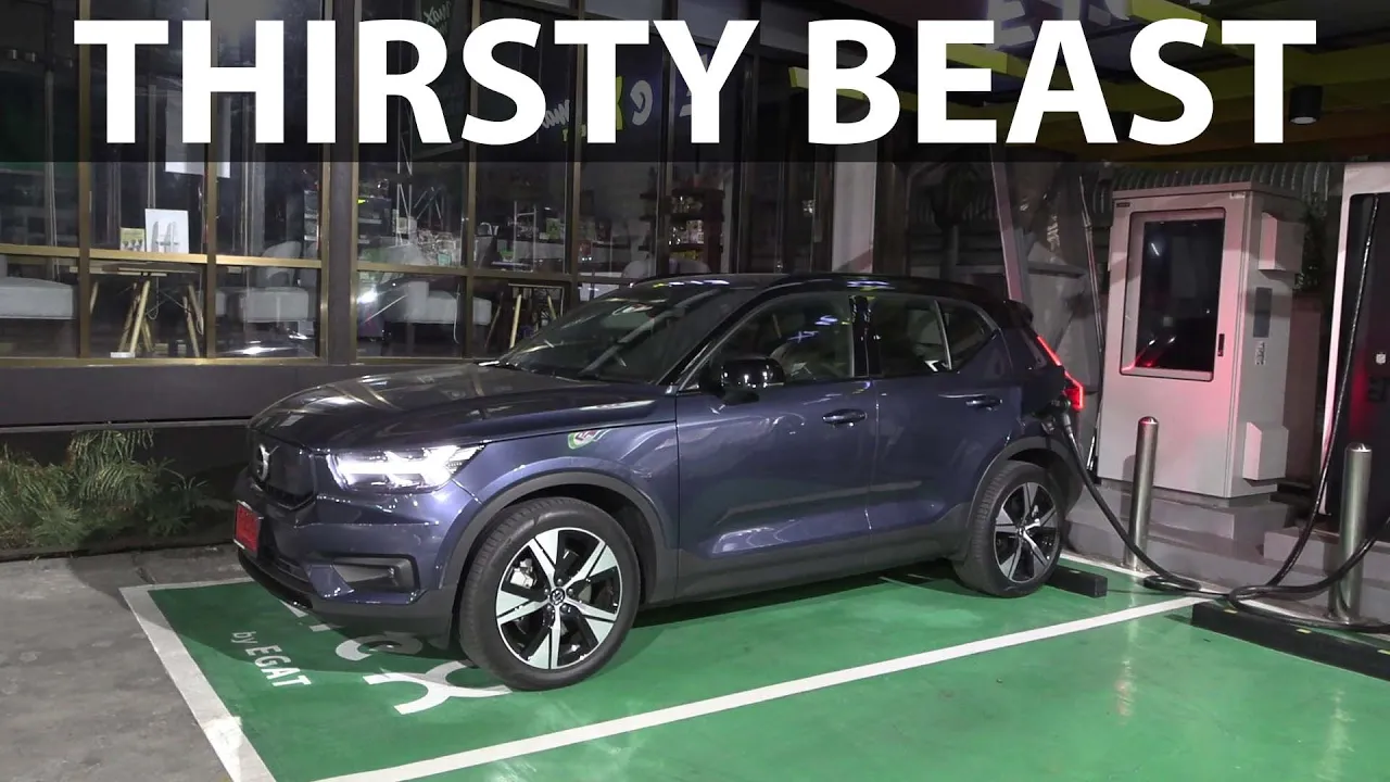 Volvo XC40 78 kWh AWD range test