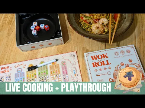    0:18 / 1:33:44   Bake & Play: Wok and Roll w/ Seafood Chow Mein | Playthrough and Cooking Stream