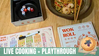    0:18 / 1:33:44   Bake & Play: Wok and Roll w/ Seafood Chow Mein | Playthrough and Cooking Stream