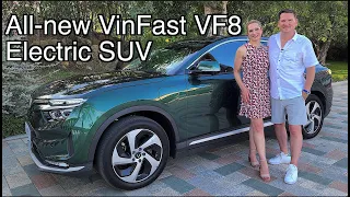All-New VinFast VF8 Electric SUV review // First drive in Vietnam