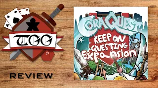 CoraQuest Keep on Questing Board Game Review