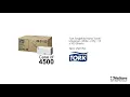 Tork Hand Towels Universal Singlefold - White - 2 Ply - 15 x 300 Sheets video