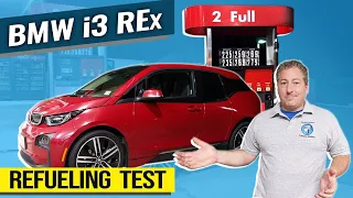How long does it take to refuel the BMW i3 REx?