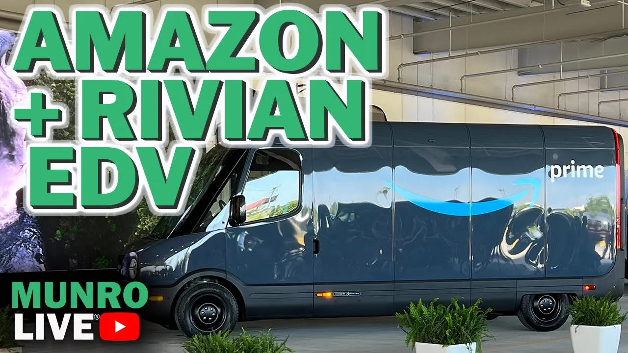 A Look Inside Rivian's Electric Delivery Vehicle (EDV) for Amazon Last Mile Delivery