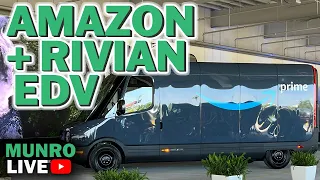 A Look Inside Rivian's Electric Delivery Vehicle (EDV) for Amazon Last Mile Delivery