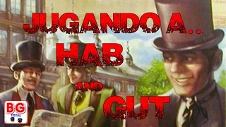 Jugando a HAB AND GUT - juego de mesa - partida completa - gameplay