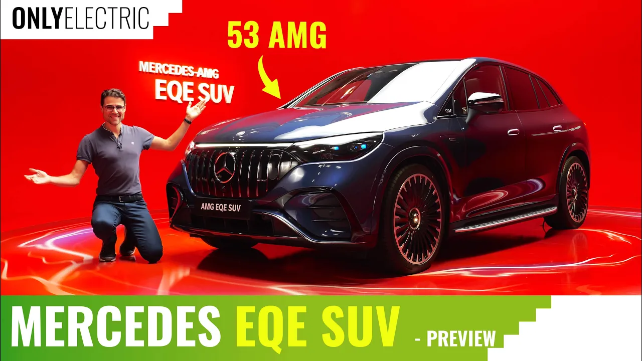 Mercedes EQE SUV 2023 - This one gets an AMG Version Unlike the EQS SUV !