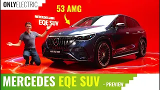 Mercedes EQE SUV 2023 - This one gets an AMG Version Unlike the EQS SUV !
