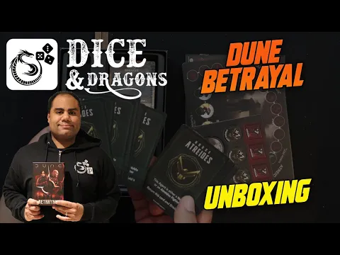 Dice and Dragons - Dune Betrayal Unboxing
