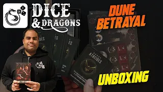Dice and Dragons - Dune Betrayal Unboxing