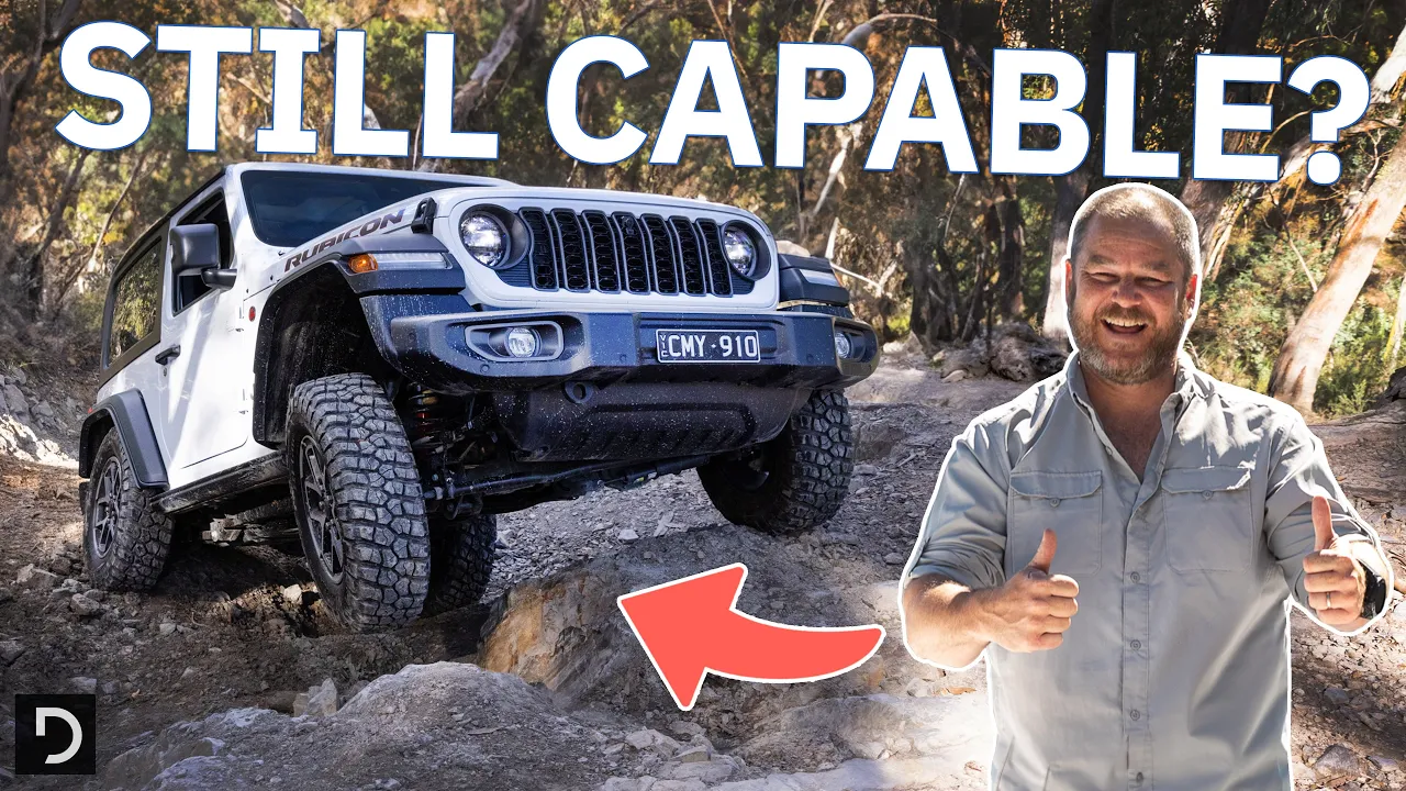 2024 Jeep Wrangler Rubicon Tackles Tough Terrain | Off-road Review | Drive.com.au