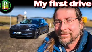Did the driving experience in the Tesla Model 3 2024 get better?